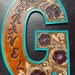 Western Tooled Leather Letter - Etsy