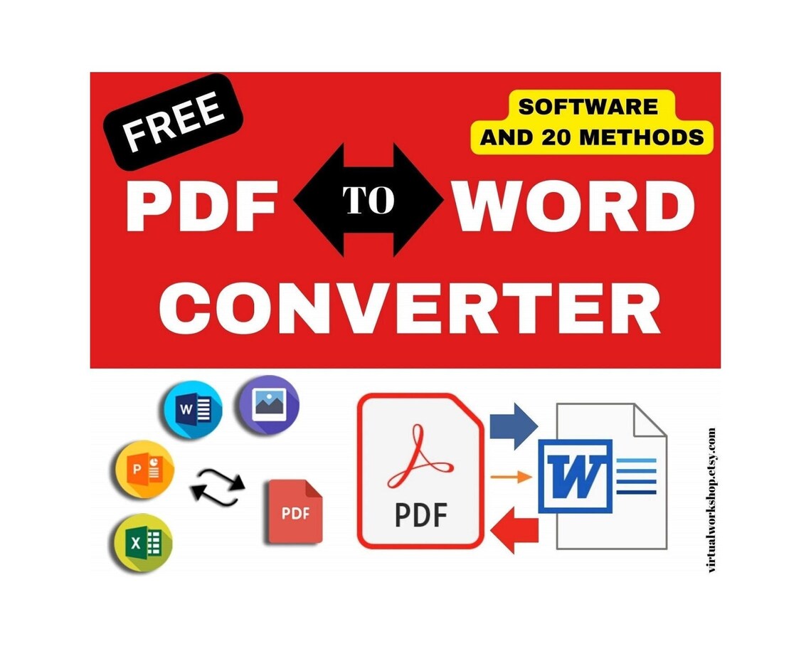Free PDF To WORD Converter Software PDF To Word Conversion Pdf To Doc convert-word-to-pdf-online-for-free-easy-steps