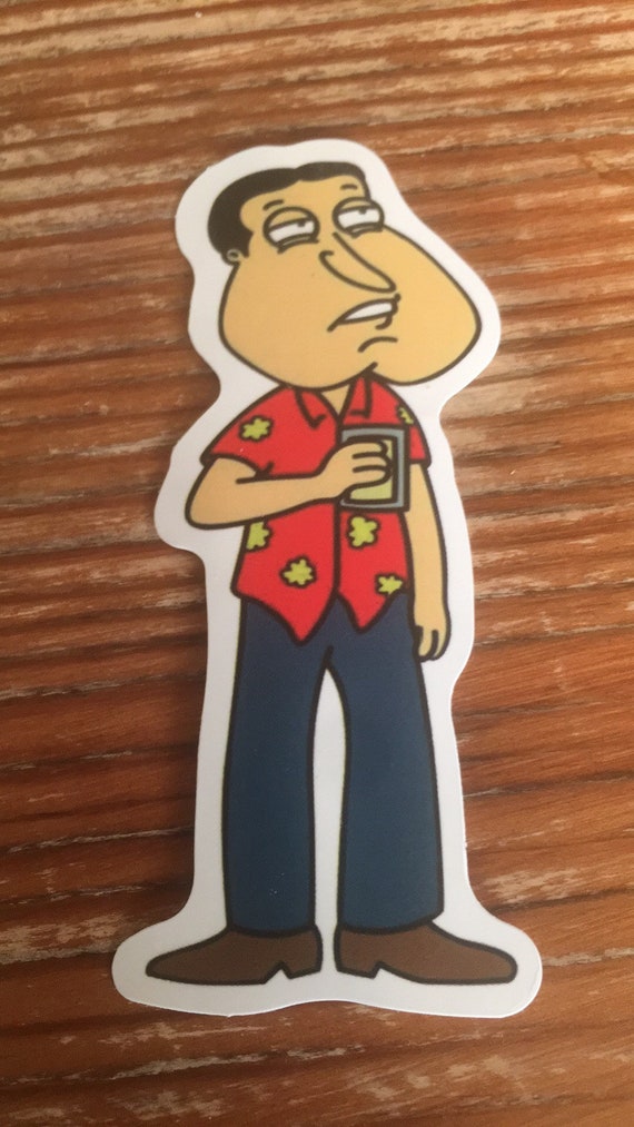 Family Guy Quagmire Sticker | Etsy