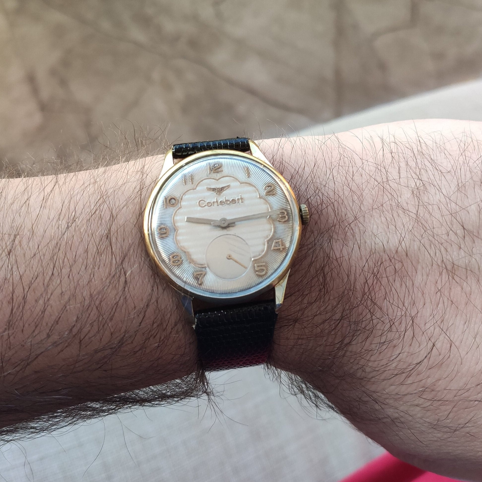 Cortebert turkish railway watch outlet