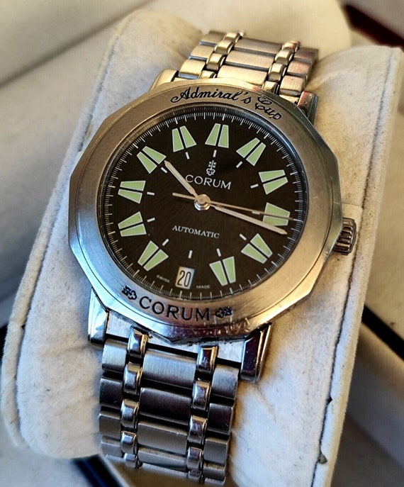 Corum Admiral s Cup Automatic Vintage Watch From 90s Etsy Canada
