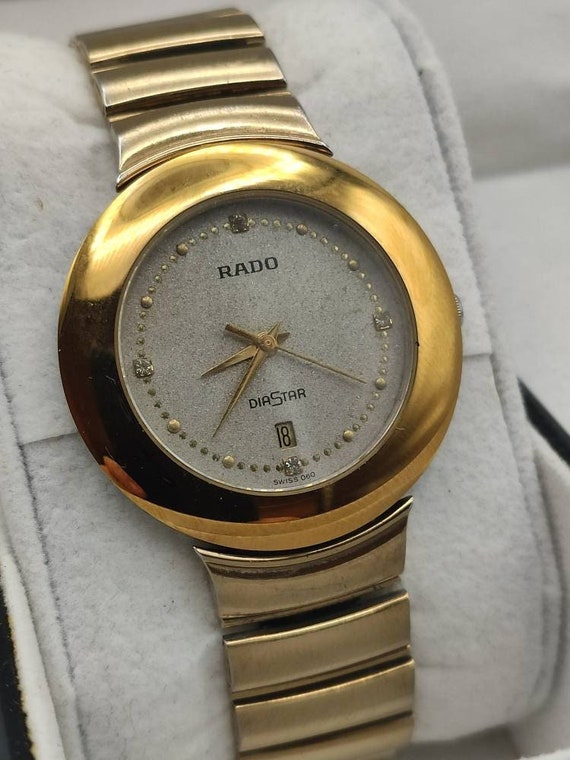 Rado Diastar Vintage Original Bracelet Quartz Men's Watch - Etsy