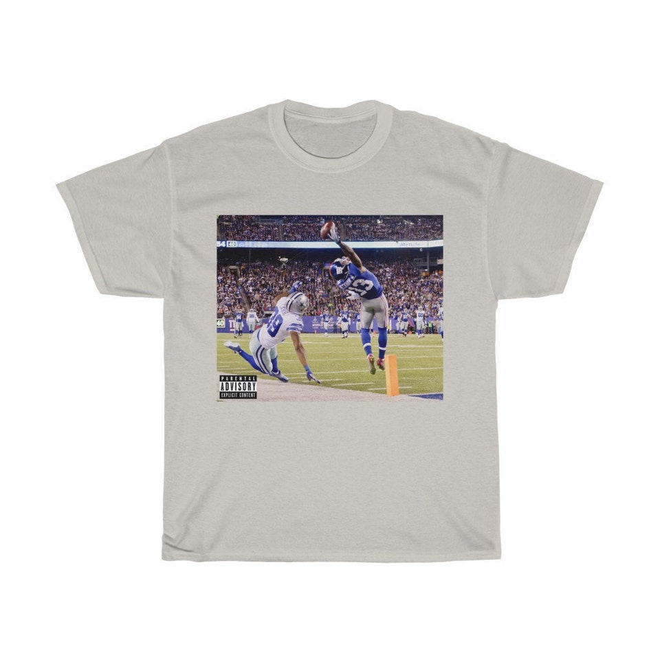 Discover Odell Beckham Jr. Iconic Greatest Catch of All Time Vintage Graphic Tee Shirt