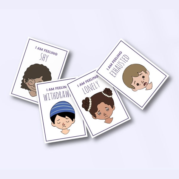 Feelings Cards (Printable) | Emotions Cards | Social and Emotional Learning