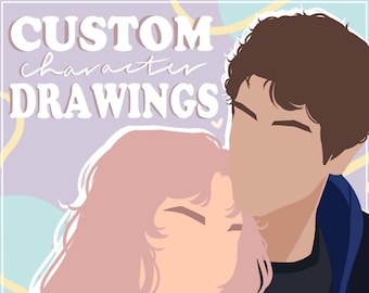 Custom Comfort Character Drawings with You!