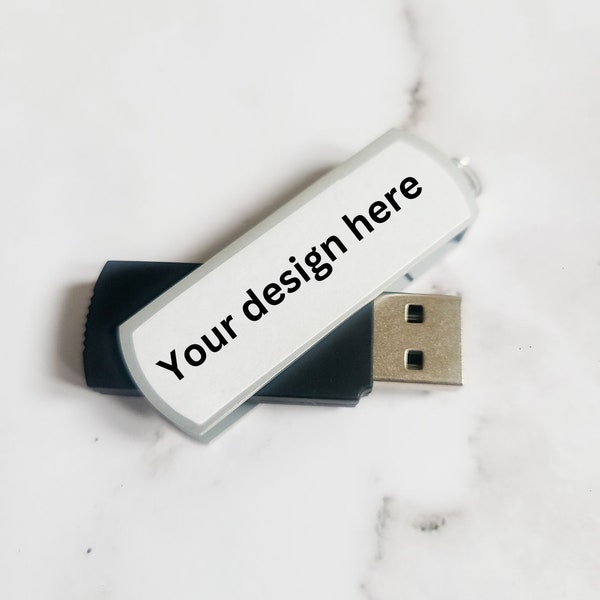 Custom USB Drive|Personalized Flash Memory Stick|Data Storage & Backup|Unique Tech Gift for Students and Professionals|16GB|32GB|