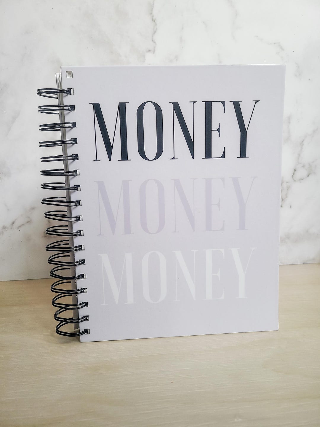 Financial Spiral Notebook, Personal Finance Book, Money Book, Financial Planner, Custom Design Notebook, Custom Text Notebook - Etsy Canada