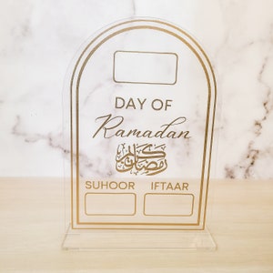 Ramadan CalendarRamadan CountdownRamadan DecorationRamadan GiftRamadan SignRamadan Tracker Gold
