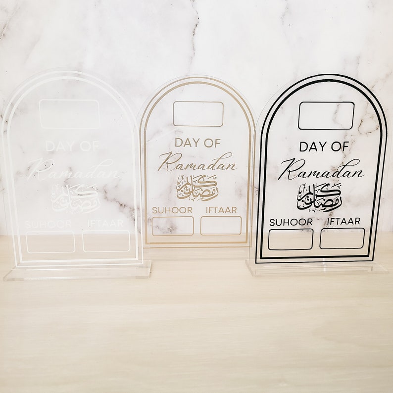 Ramadan CalendarRamadan CountdownRamadan DecorationRamadan GiftRamadan SignRamadan Tracker White