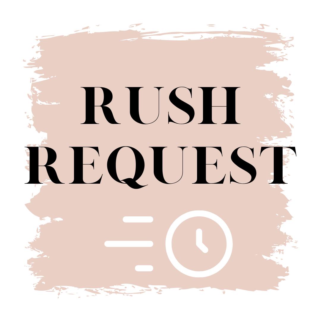 Rush Order Request: Expedited Processing Time - Etsy