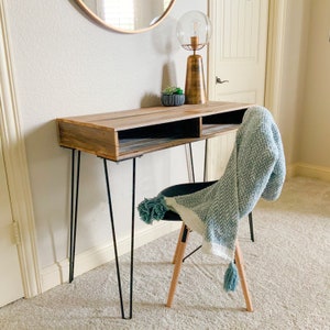 Mainstays hairpin writing sale desk