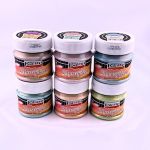 Pentart, Chameleon, Pearl Effect, Acrylic Paint, 50 ml, Yellow-blue, Green Gold, Lilac Gold, Blue Gold, Rose Gold, Blue Peach, Iridescent