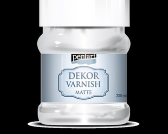 Pentart Dekor Varnish Matte, 230 ML Water Based 22685