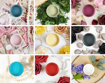 Paint Couture Acrylic Mineral Paint, 4 oz Water-Based, All-in-One Eco-Friendly Flat Finish, Self-Leveling, Non-Toxic Craft & Furniture Paint