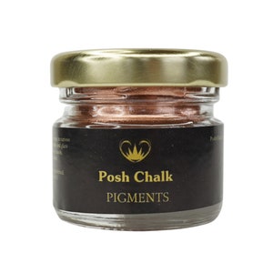 Posh Chalk, Pigments, Copper, Metallic, 30ml