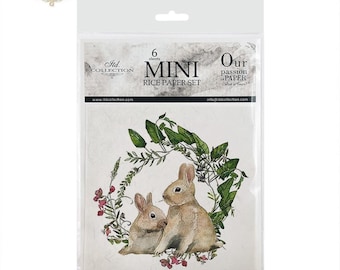 ITD Collection Bunnies Rice Paper Decoupage Size A4 for DIY - Etsy