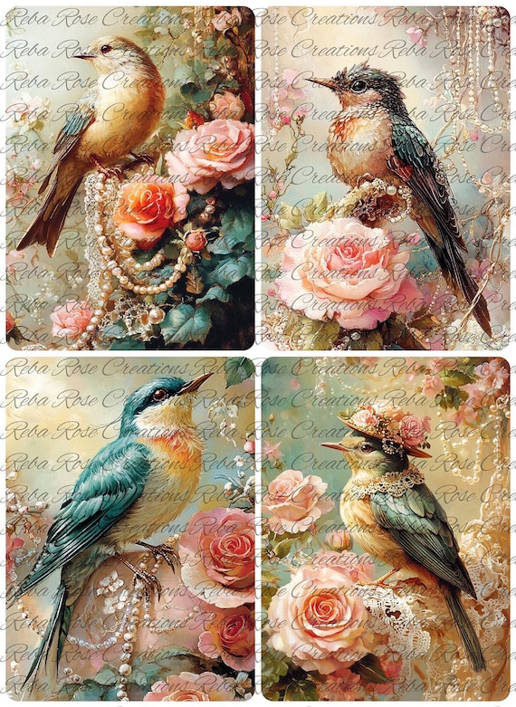 A4 Rice Paper - A4 Decoupage Papers - Maika Daughters
