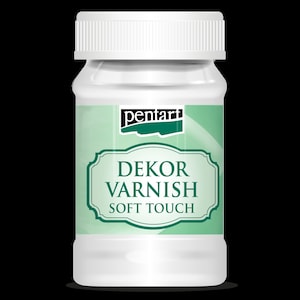Pentart, Dekor, Soft Touch, Lakier, Sultramat 100 ml, 230 ml, Na bazie wody