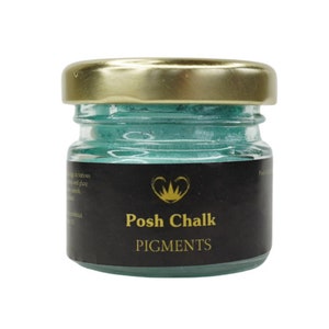 Posh Chalk, Pigments, Green, Fhthalo, Metallic, 30ml