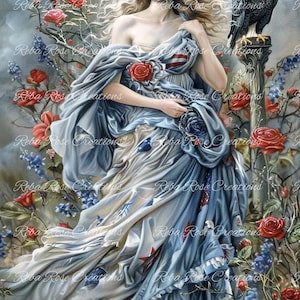 Reba Rose Creations, papier de riz, découpage, techniques mixtes, rouge, blanc, bleu, patriotique, lady Liberty, shabby chic, 1075, A4 8,27 x 11,6