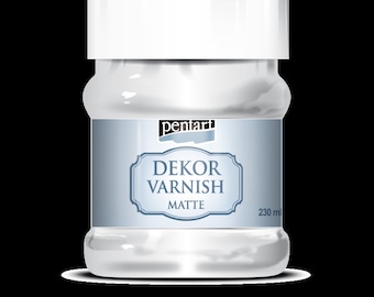 Pentart, Dekor, Varnish, Matte, Water Based, 230, 100 ml, Water Based, 22685, 22683