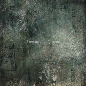 Decoupage Queen Blue Texture DQRP_0348-A4 Rice Paper for Decoupage 8.3&quot; X 11.7&quot;