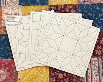 Laser Cut MDF Framed Layered Barn Quilt Squares, Buildable, Plaques, Panels, Blanks, Decoupage, Mixed Media, DIY Crafts