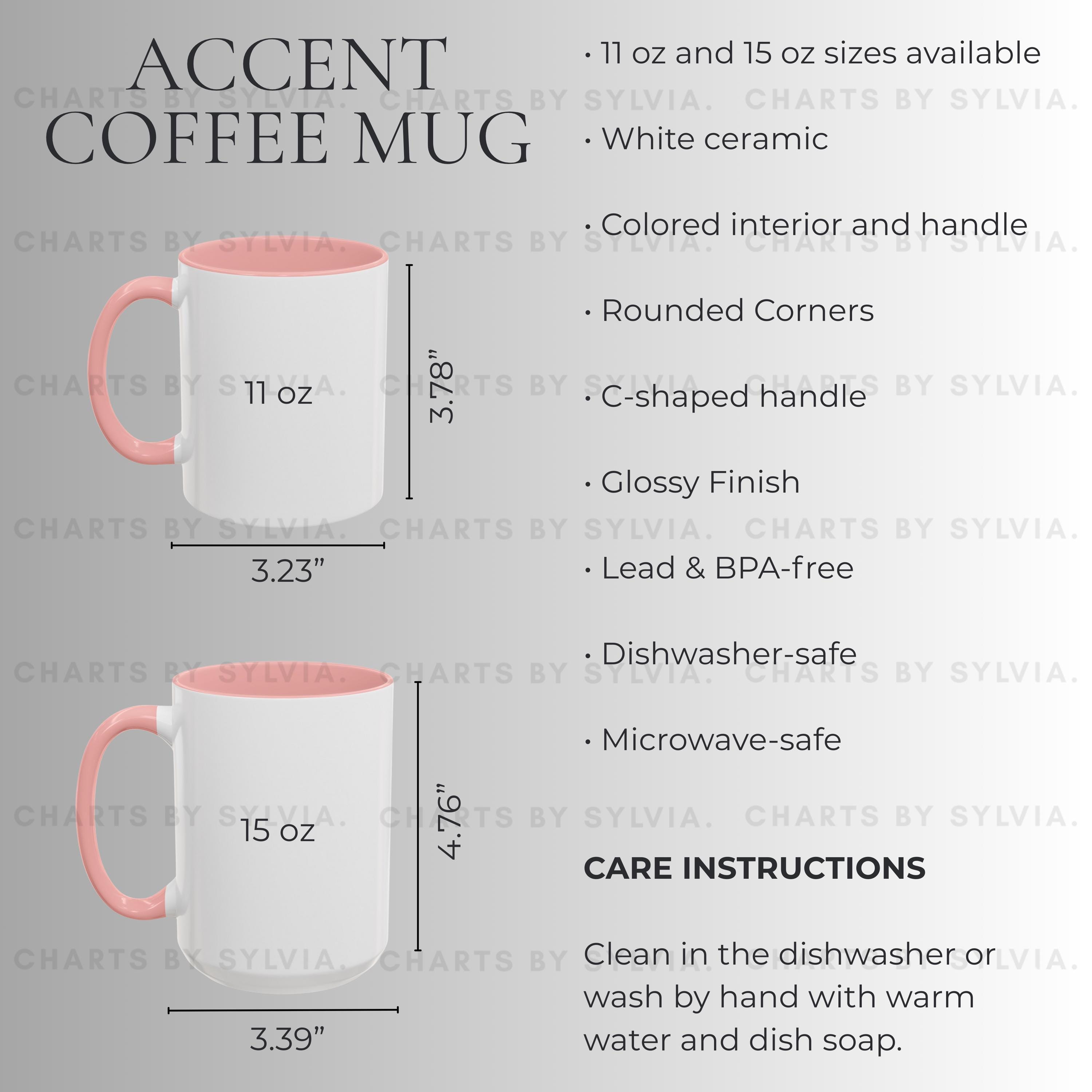 Mug Dimensions 15 Oz - Etsy