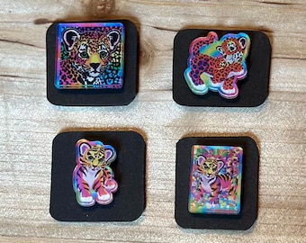 Leopard Tiger Rainbow Mini 90s Y2K Nostalgia Magnetic Needle Minders