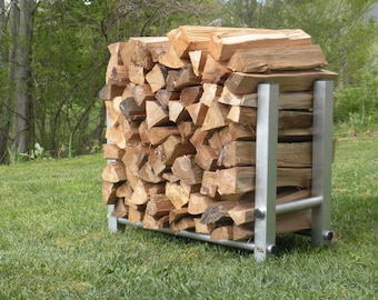The TRANSPORTABLE FIREWOOD HOLDER