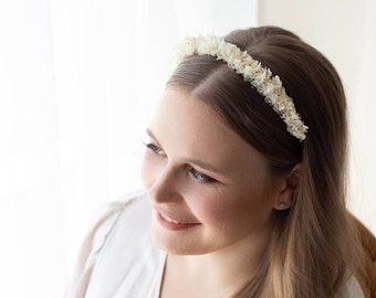 Headband | Dried flower series "Sina" | Bridal Jewelry | Wedding | Dried flowers | Hair Accessories | Flower Girl