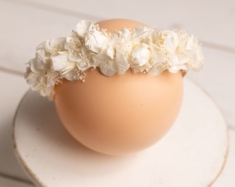 Headband | Dried flower series "Antonia" | Bridal jewelry | Wedding | Dried flowers | Hair accessories | Flower Girl