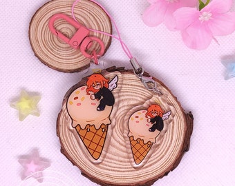 CSM Angel Devil Acrylic Charms & Phone charms - Hombre motosierra, Helado