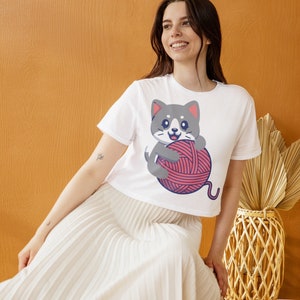 Cool cats Cute Cat Playing With Yarn Ball,Kitten Svg Png Pdf, Kitten Playing With Yarn png svg pdf
