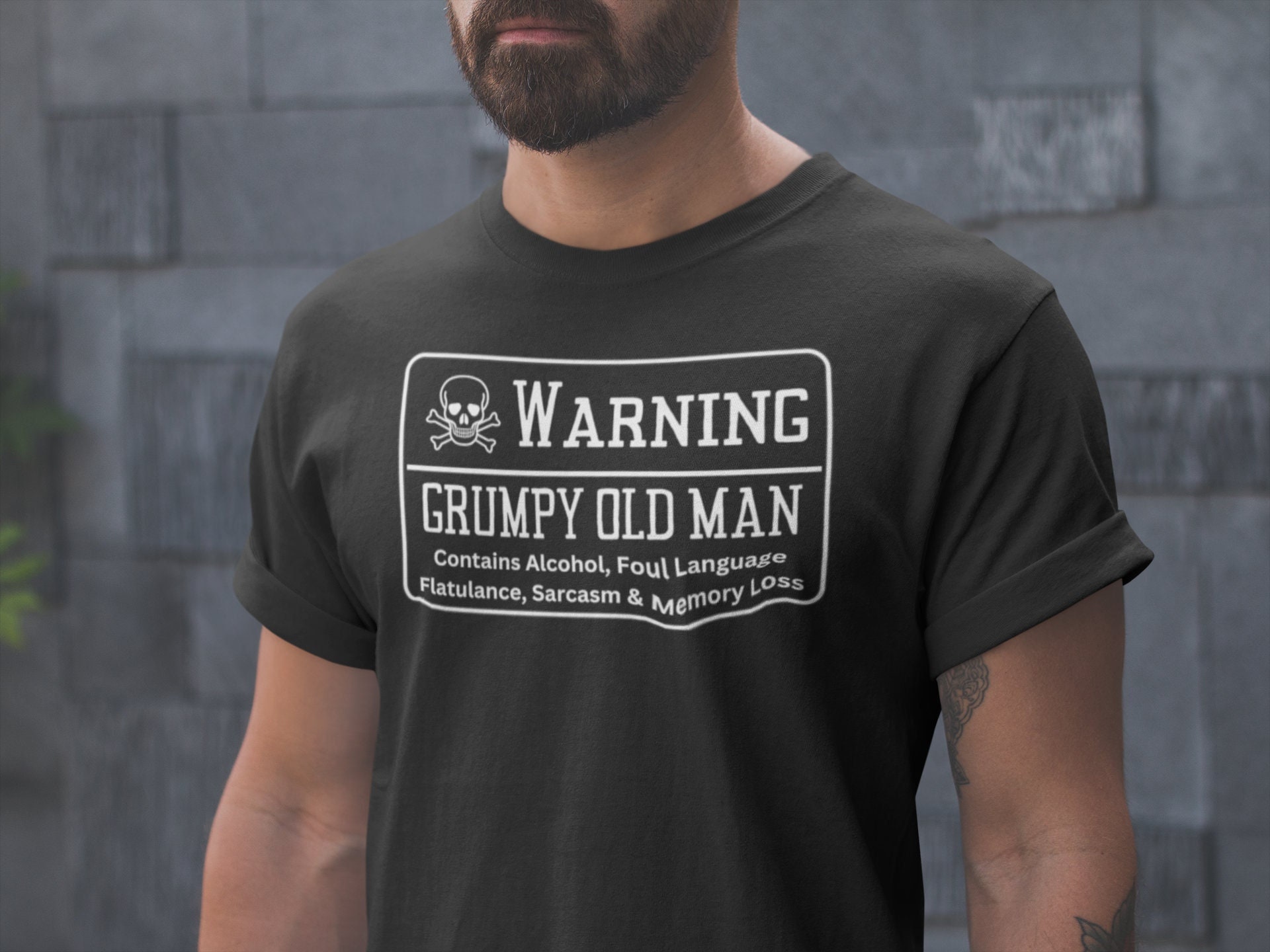 Grumpy Man Adult T Shirt Grumpy Old Git T Shirt -