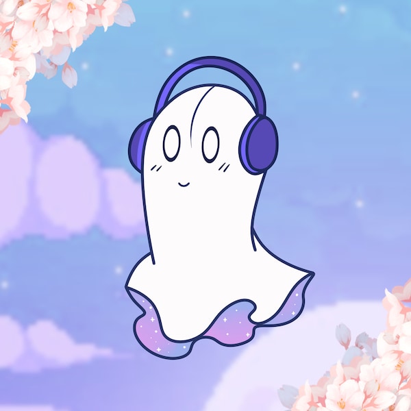 Soft Napstablook Pin • Blooky Pin • Undertale • Cute Undertale Pin • Video Game Pin