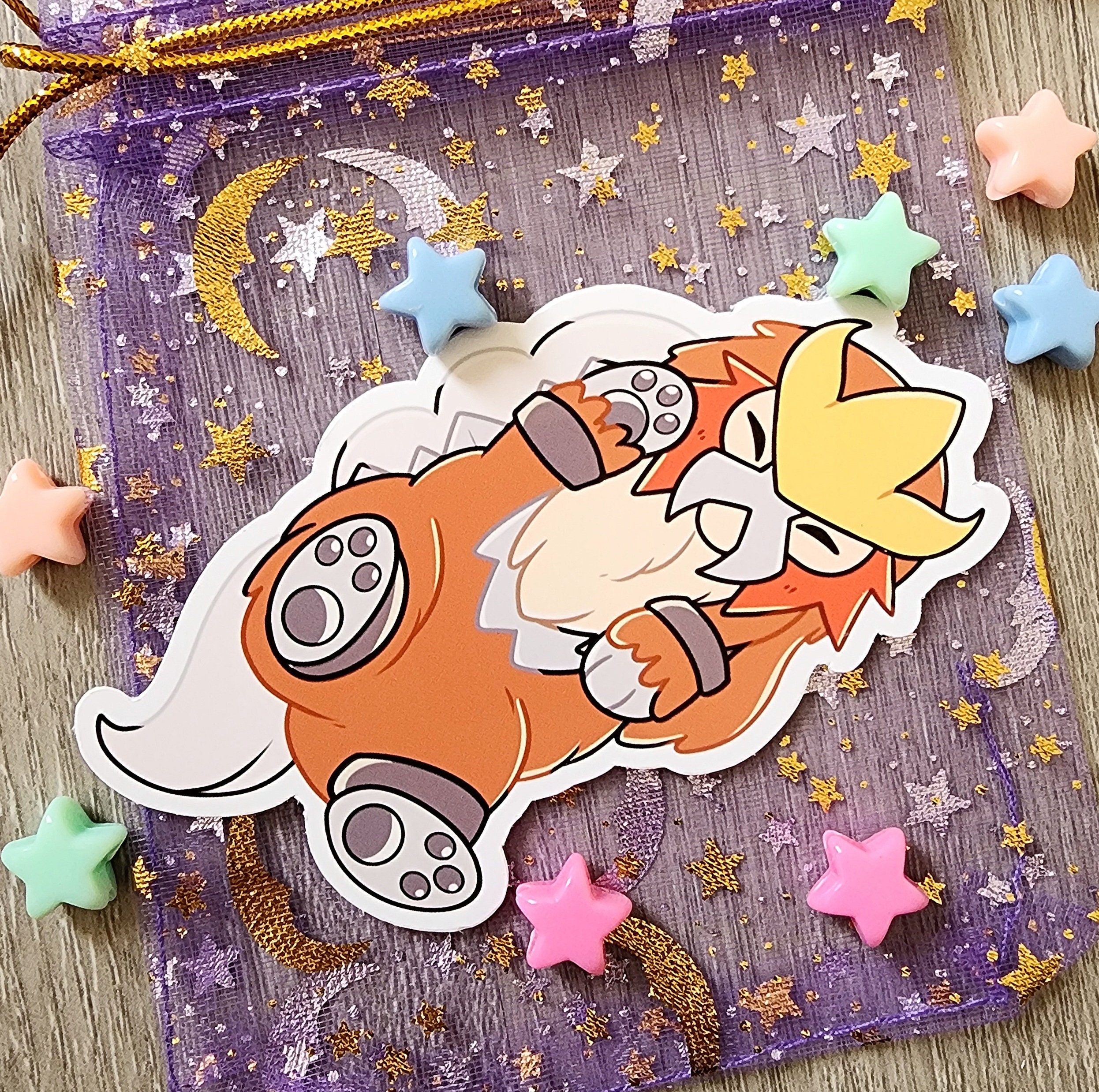 Legendary Sticker Legendary Cat Beasts • Die Cut Sticker • Pokemon Vinyl Sticker 3