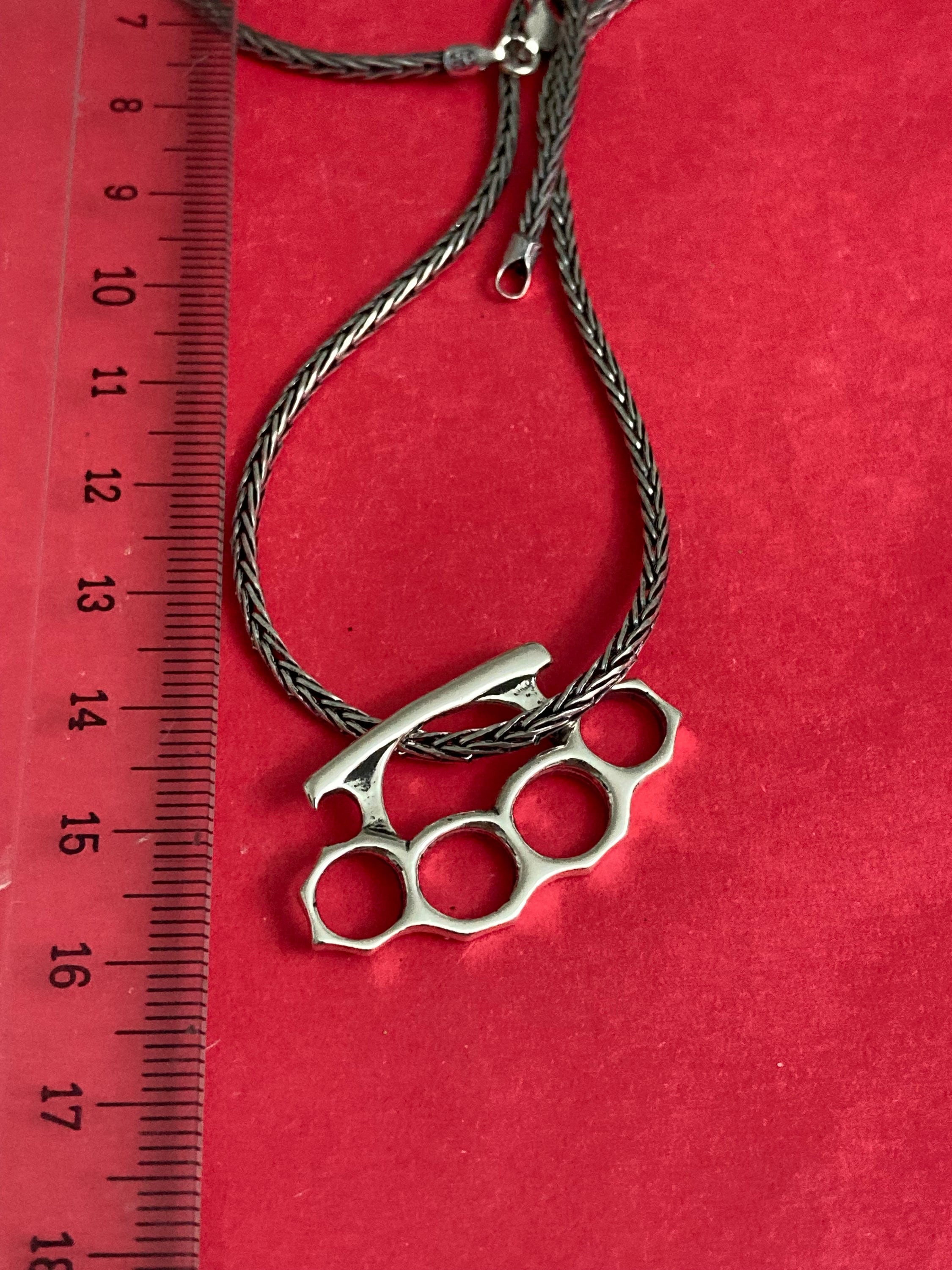 Knuckle Duster necklace | Mystic Moonlight