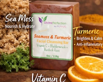 Sea Moss & Turmeric Soap