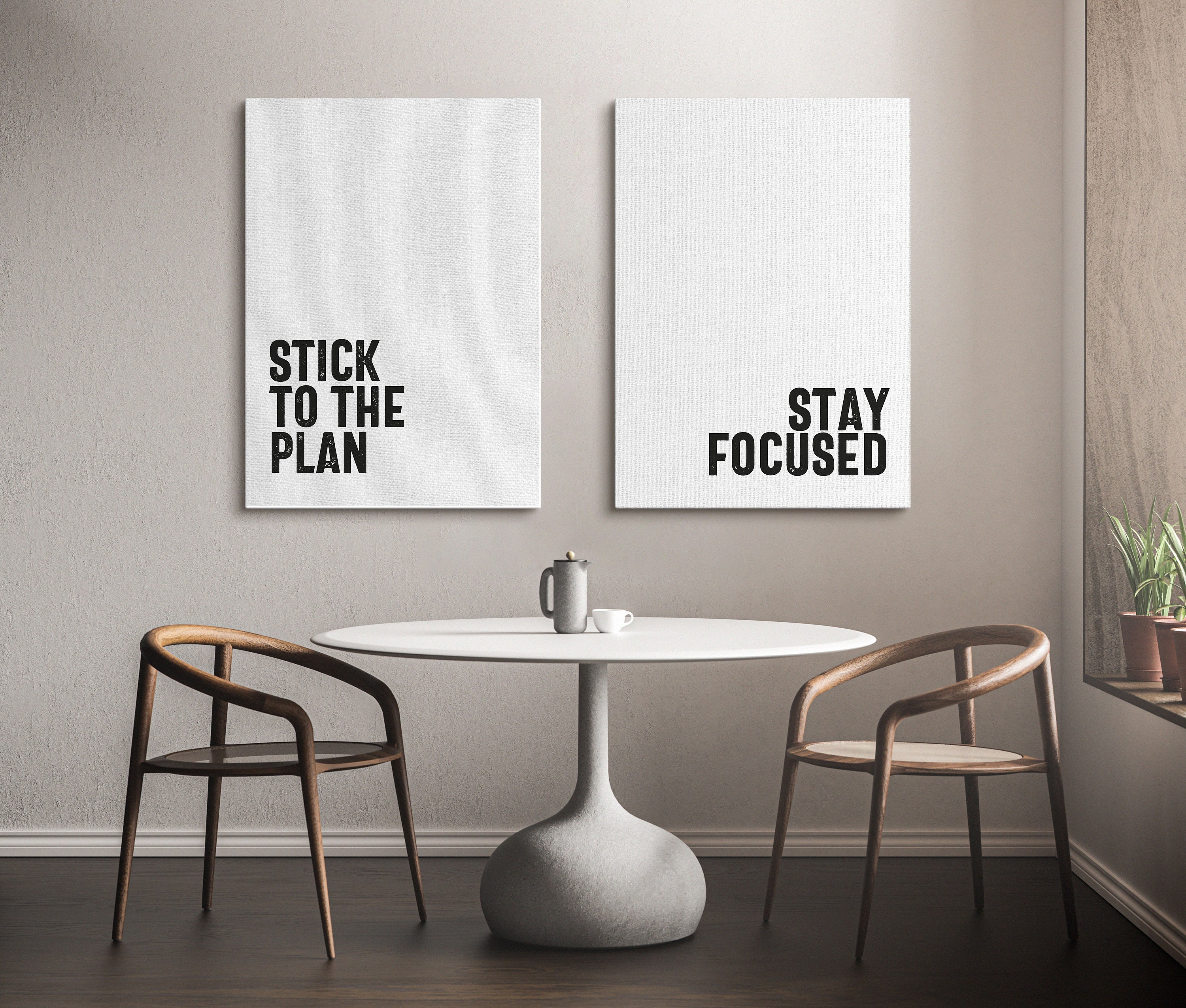 How Focused Are You 3 Poster Pack