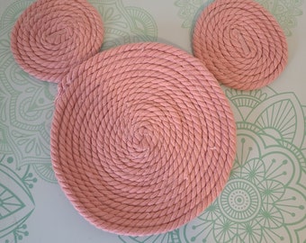 Colors rope tray organizer