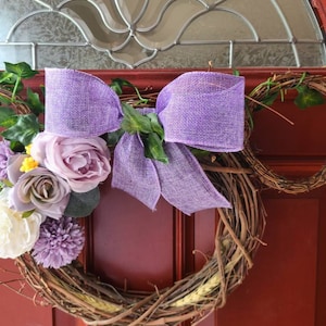 minnie mouse door wreath