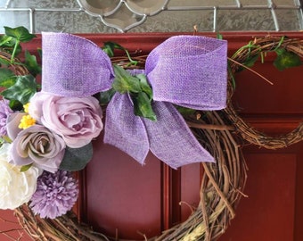 minnie mouse door wreath