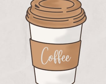 Digital coffee cell phone wall paper