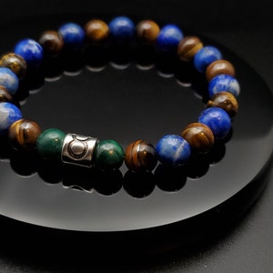 Taurus Astrology Zodiac Bracelet for Men with Gift Box