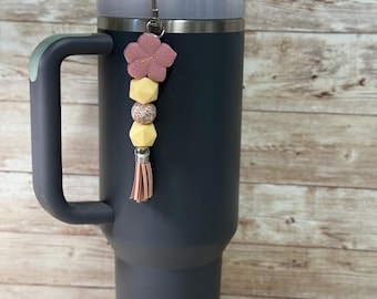 Flower Tumbler charm accessory