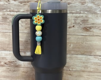 Flower Tumbler charm accessory