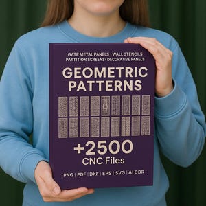2500+ DXF-Dateien: Geometrische Muster, Trennwände, Metalltorpaneele, Wandschablonen, Dekorative Paneele -Svg, Jpg, Dxf, Eps, Png
