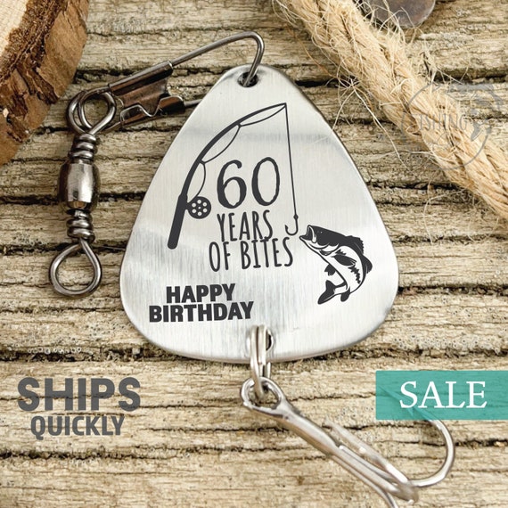 Personalized Fishing Birthday Gift Idea for Him Grandpa Etsy