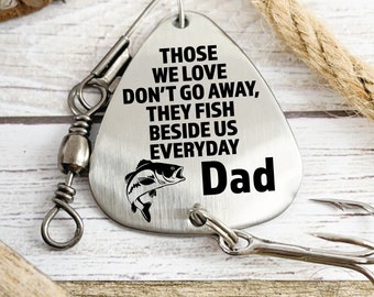 Remember Everyday Fishing Lure - Personalized Remembrance Lure - Until We Meet Again - Gift For Grieving - Uncle Memorial - Grandpa Father